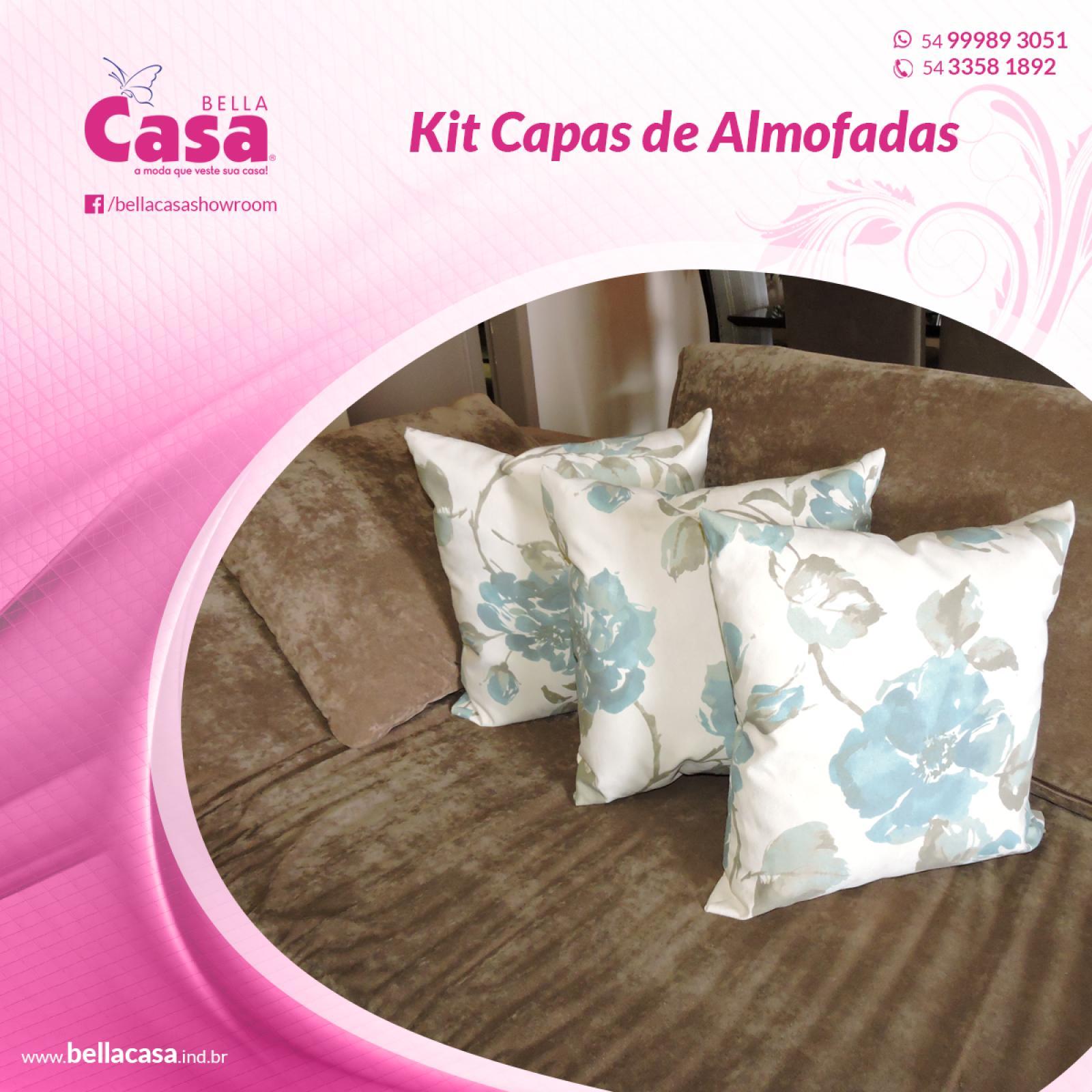 Kit Capas de Almofadas